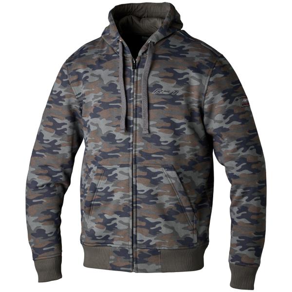 RST RST Zip Through Urban CE Mens Textile Hoodie